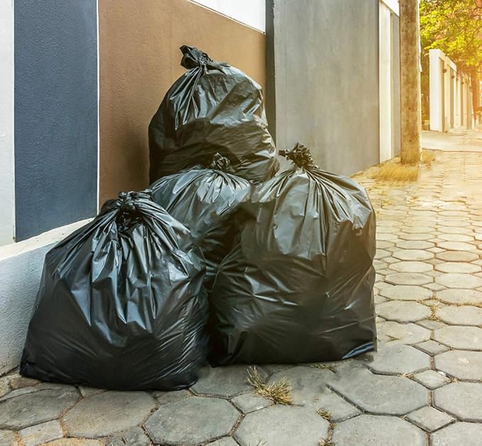 Tasker 30-33 Gallon Trash Bags Heavy Duty Large Black Garbage Bags 30 Gallon - Image 7