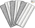 6 Pack Mop Replacement Pads for Joymoop by GIBCleaningtool