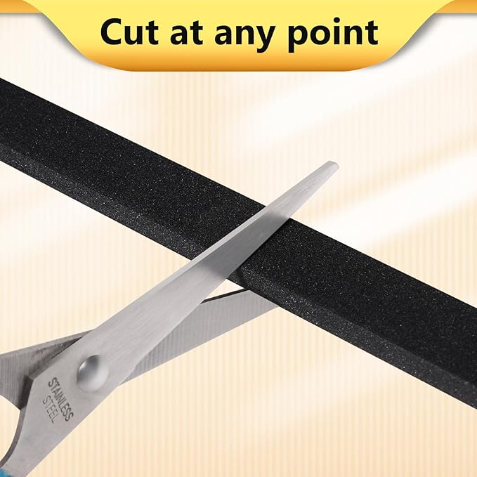 Weather Stripping Seal for Door Window, 16Feet High Density Foam Tape, - Image 4