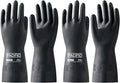 PACIFIC PPE 2 Pairs Chemical Resistant Gloves, Heavy Duty Industrial Rubber by PACIFICPPE