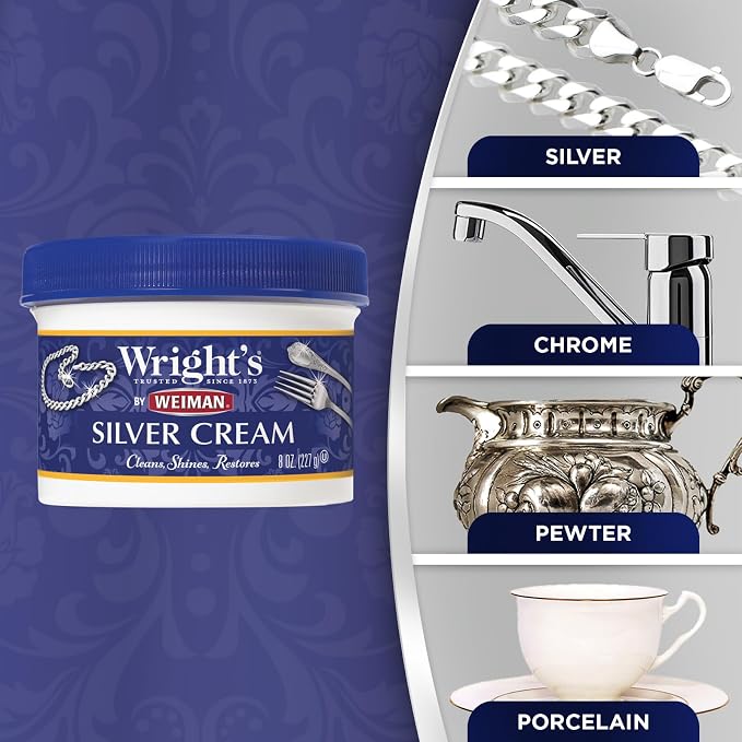 Wright's Silver Cleaner and Polish Cream - Image 5