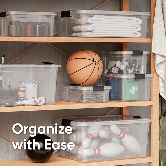 Superio Storage Bins with Lids - Image 5