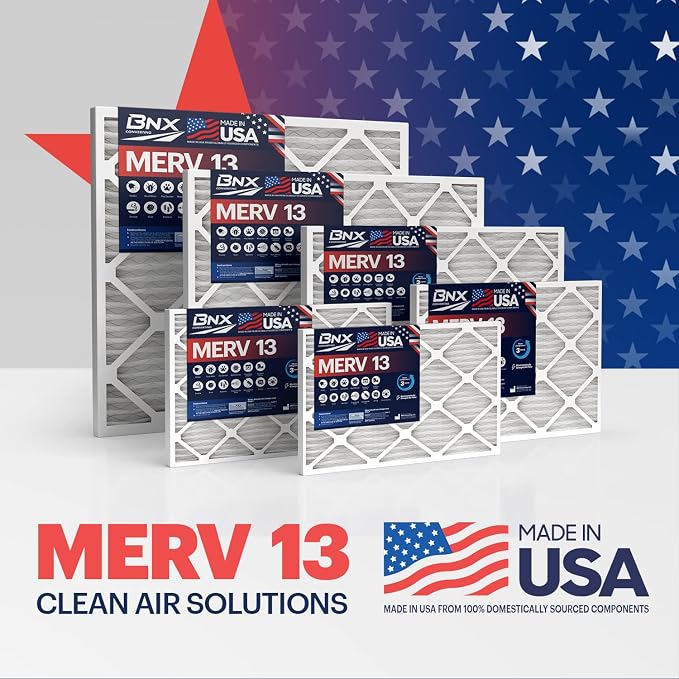 BNX TruFilter 14x20x1 MERV 13 AC Furnace Air Filter - Image 8
