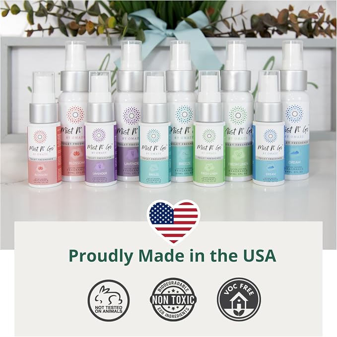 Mist N' Go by Omaze Travel Toilet Spray - Image 6