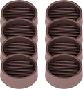 Non Slip Furniture Pads, 1.5” Round Rubber Caster Cups, Anti-Slip Gripper by VOCOMO