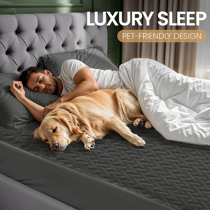 Utopia Bedding Waterproof Mattress Protector Full Size, Premium 3D Air Soft - Image 5