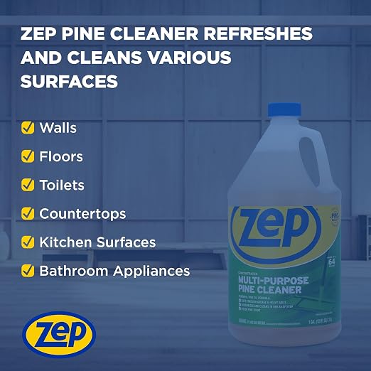 Zep Concentrated Multi-Purpose Pine Cleaner - 128 oz- ZUMPP128 - Multi-Purpose - Image 5