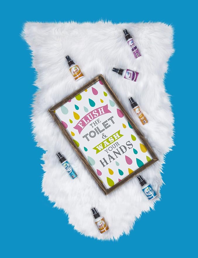 Flushie Pre-Toilet Sprays for Poop Travel Size Toiletries Bathroom Spray for - Image 4