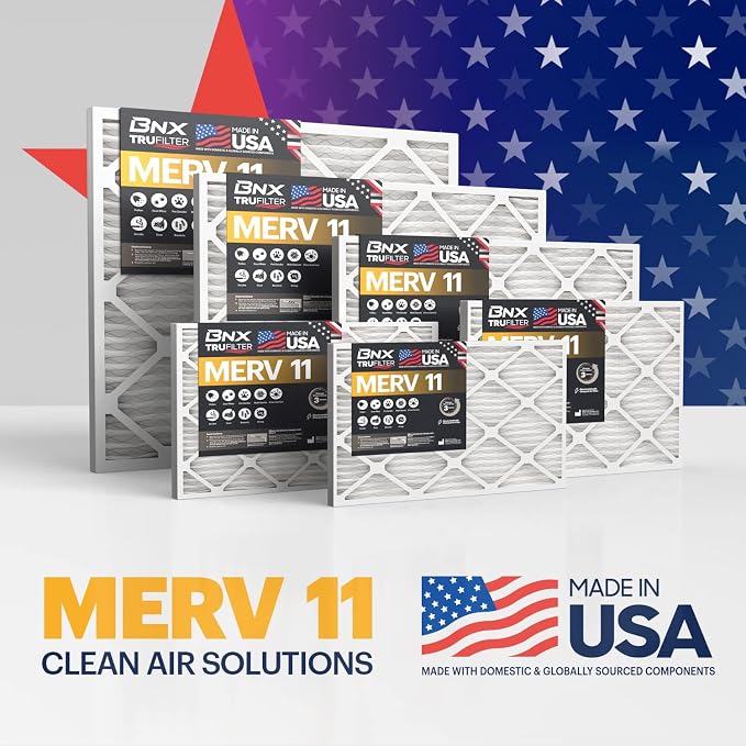 BNX TruFilter 20x23x1 Air Filter MERV 11- MADE IN USA - Image 2