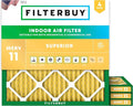 Filterbuy 22x22x1 Air Filter MERV 11 Allergen Defense Replacement, by Filterbuy