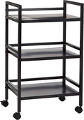 Amazon Basics 3-Tier Metal Rolling Cart by AmazonBasics