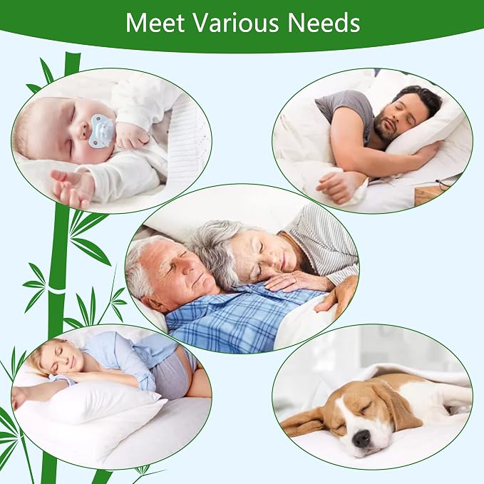GOONIK Full Size Mattress Protector, Breathable Bamboo Viscose Waterproof Full - Image 6