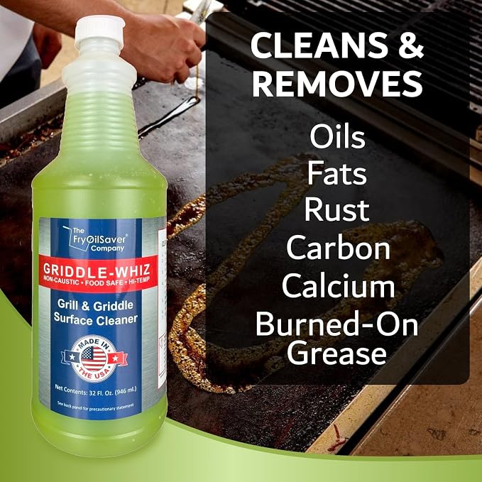 Griddle-Whiz Grill & Griddle Cleaner | Removes Grease, Food Residue, Burnt On - Image 5