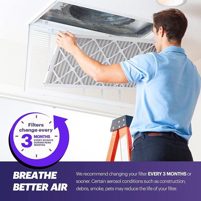 BNX TruFilter 14x25x1 Air Filter MERV 8 - Image 7