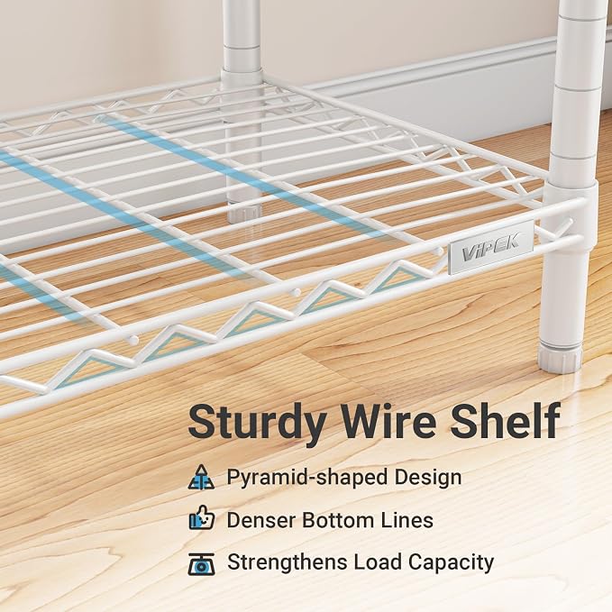 VIPEK V5LC Garment Rack Heavy Duty Covered Clothes Racks - Image 9