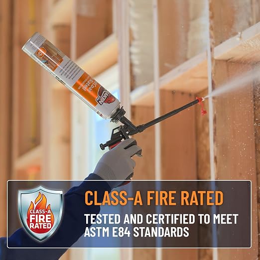Kraken Bond Fastcoat Fire Rated Spray Foam Insulation Closed Cell in a Can 360 - Image 6