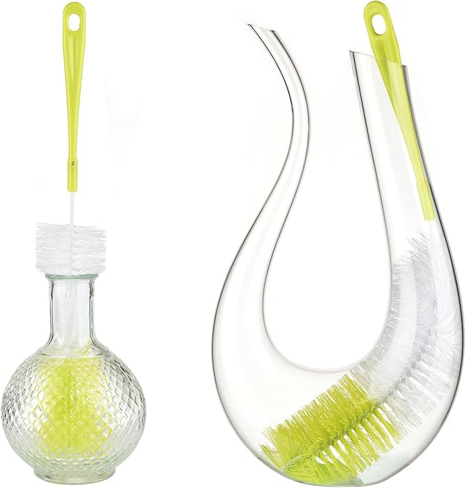 ALINK 3-Pack Long Narrow Neck Bottle Cleaning Brush - Image 7