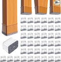 BUMACO Chair Leg Floor Protectors Rectangle Chair Leg Protectors by BUMACO