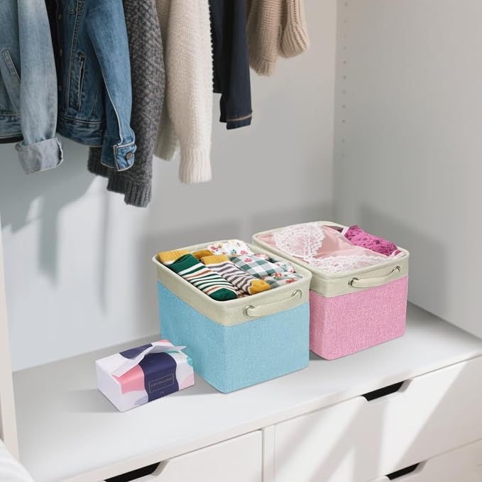 BALEINE 4 Pack Fabric Storage Bins - Image 5