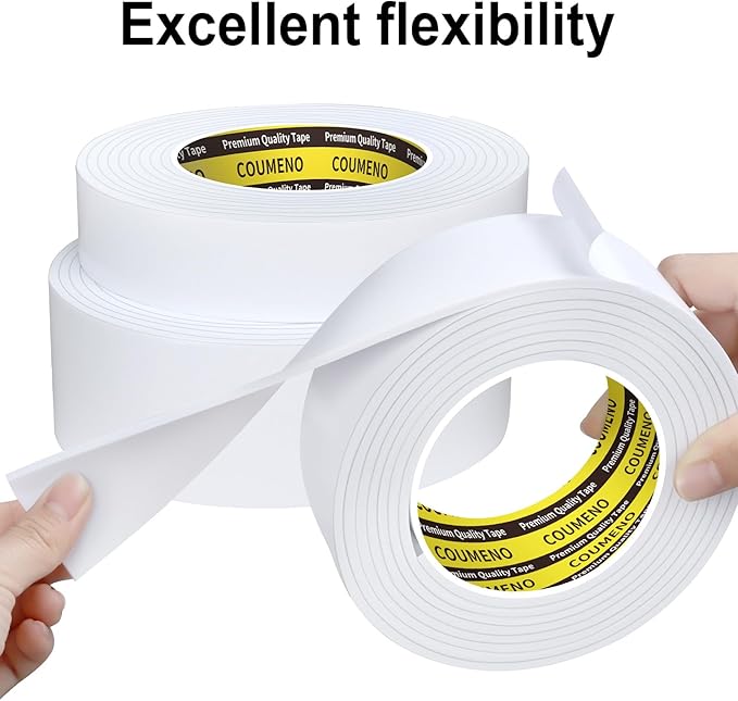 Single-Sided EVA Foam Tape, Single-Sided Sealing Strip Foam Pad Sponge Tape - Image 6