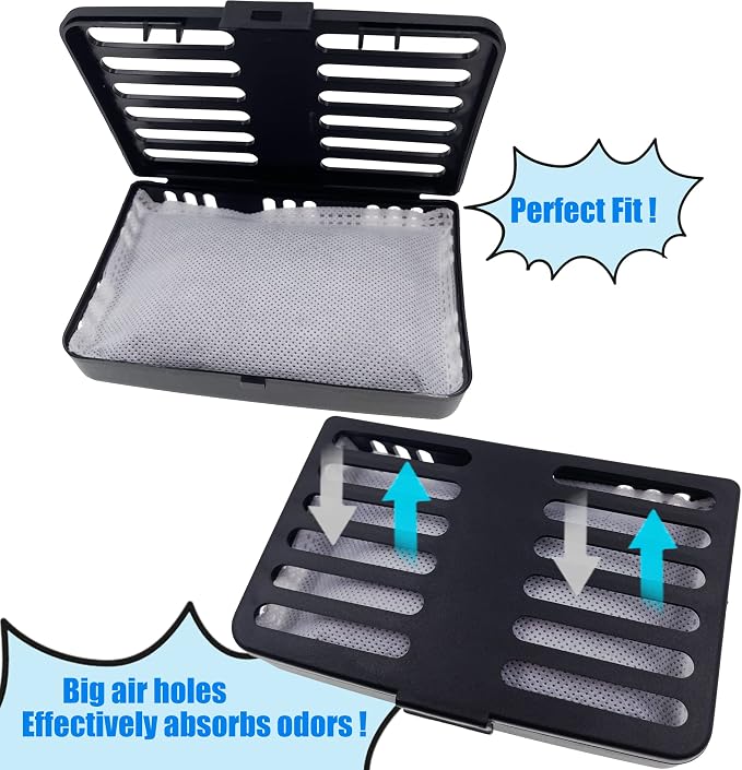 Activated Charcoal Odor Absorbing Filter Refill Deodorizer Compatible - Image 2