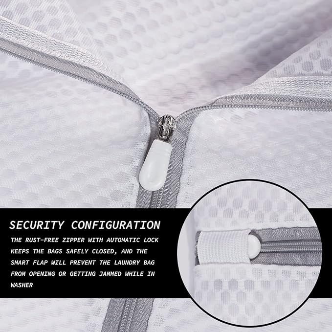 2 XX-Large Honeycomb Mesh Laundry Bag Delicates Durable - Image 2
