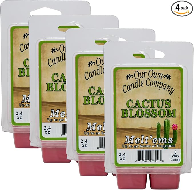 Our Own Candle Company Premium Wax Melt, Cactus Blossom Scent, Handmade in The by OurOwnCandleCompanycandles