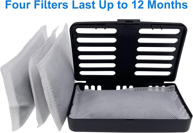 Activated Charcoal Odor Absorbing Filter Refill Deodorizer Compatible - Image 3