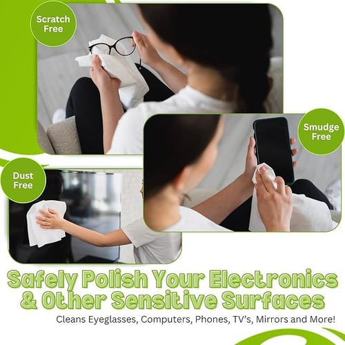 10-Pack Reusable Cleaning Cloths - Image 2