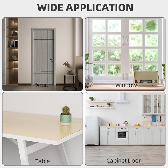 3Pcs×196" Wedge Weather Stripping Door Seal Strip - Image 8