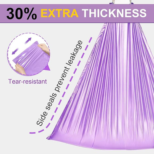 100 Commode Liners for Bedside Commode, Thickness Leakproof Disposable Portable - Image 2