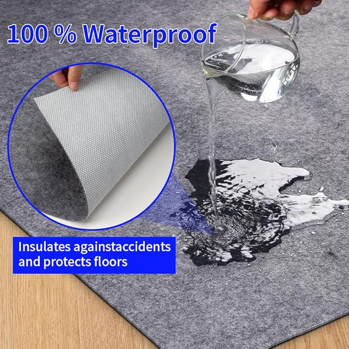 Waterproof Non-Slip 1/4” Extra Thick 10x14 ft Rug Pad - Image 6