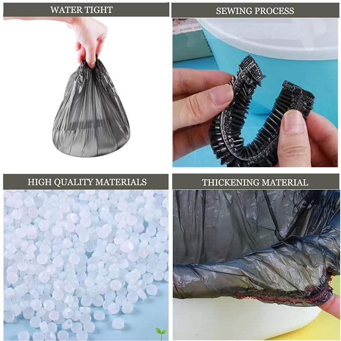 Potty Chair Liners with Elastic, Portable Potty Training Bags, Potty Refill - Image 4