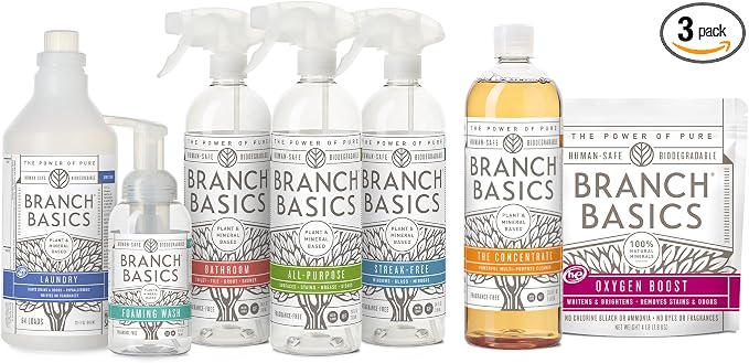 Branch Basics Premium Starter Kit: All Purpose, and Bathroom Cleaner plus our by BranchBasics