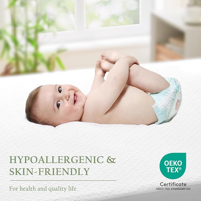 100% Waterproof California King Mattress Protector, Breathable Bamboo Rayon - Image 2