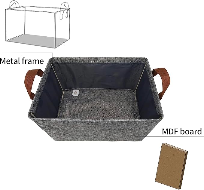 GRANNY SAYS Storage Baskets for Shelves, Closet Organizer Bins, Clothes Storage - Image 5