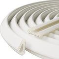 V-Shaped Weather Stripping Door Seal, 33FT Draft Stopper by VANNESSE