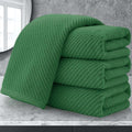 Green Hand Towels for Bathroom by VOOVAMOVAS