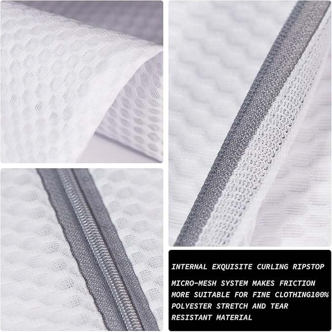 2 XX-Large Honeycomb Mesh Laundry Bag Delicates Durable - Image 3