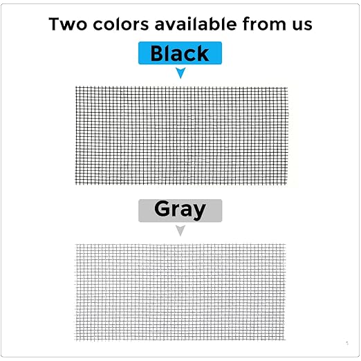 Black Window Screen Repair Tape, 3IN x 20FT Screen Repair Kit - Image 4