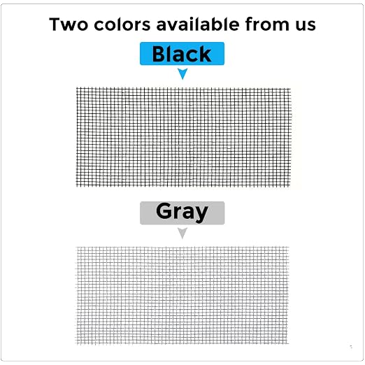 Grey Window Screen Repair Tape, 4IN X 25FT Screen Repair Kit - Image 6