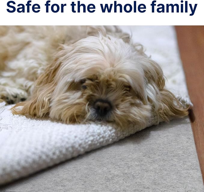 RUGPADUSA - Eco-Plush - 10'x14' - 1/4" Thick - 100% Felt - Premium Cushioned - Image 3