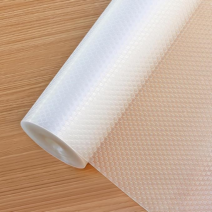 Shelf Liners 24 in x 20 ft EVA Drawer Mats, Non-Adhesive Cupboard Protector by Hersvin