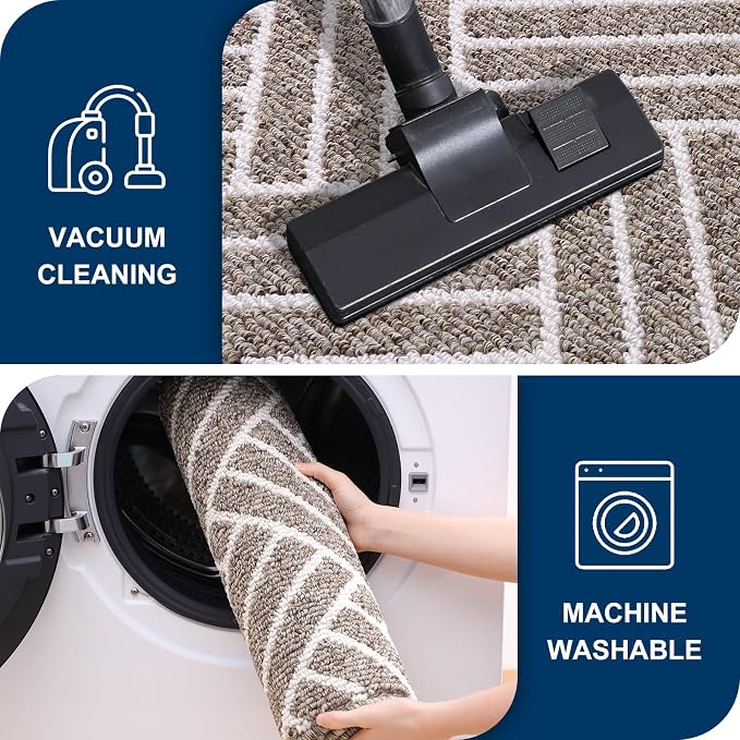 OLANLY Indoor Door Mat, 40x32 Inch, Dirt Resistant and Absorbent, Non-Slip - Image 5