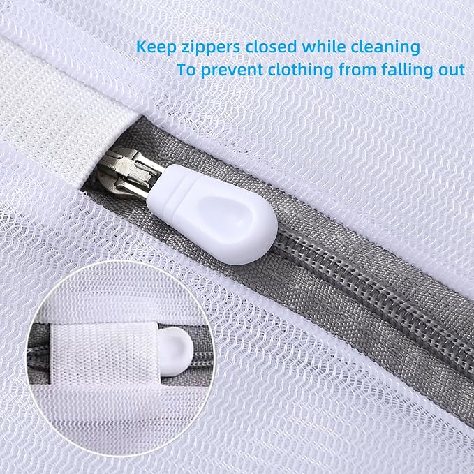8 Pcs Lingerie Bags for Washing Delicates Mesh Laundry Bags for Washing Machine - Image 4