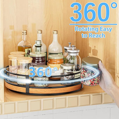 10" Lazy Susan Turntable Organizer - Image 2