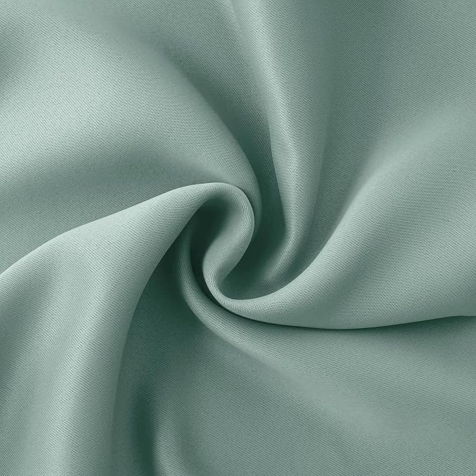 BGment Light Sage Blackout Curtains 40 Inches Length - Image 7