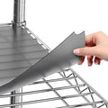 Sterling Shelf Liners for Wire Shelf System: Set of 3 in Graphite: 13.4 x 23.2 by Sterling+Shelf+Liners