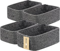 Small Storage Baskets for Organizing | Closet Organizer Bins | Shelf Toy Basket by MiniArkStorageBasketsHome
