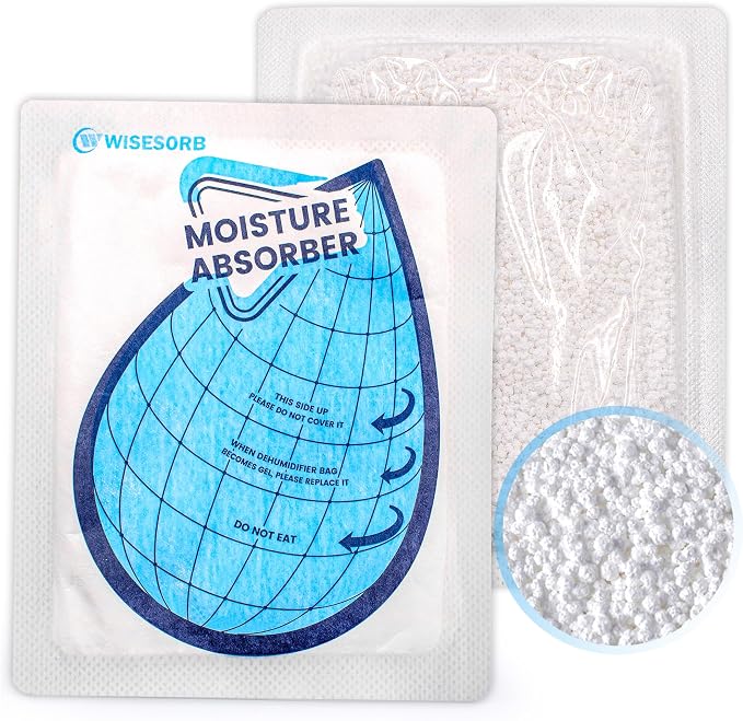 50 Gram 18 Packs Moisture Absorbers by Wisesorb